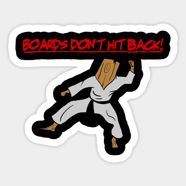 Kung Fu Board Sticker by ElectricDreamz